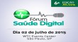 6� F�rum Sa�de Digital 2015